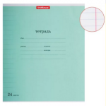 Тетрадь 24 л. (линия) ErichKrause Классика зеленая 40020