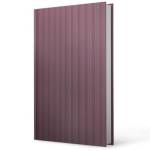 Книга для записей А5 128 л. К-Э Stripes Сливовый КЗСК51284472