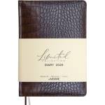 Ежедневник А5 deVENTE 2232660 Belcanto коричневый 2026