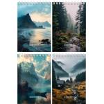 Блокнот А6 40 л. (спираль) П-П Виды природы-8 Б40-7022