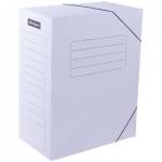 Короб архивный 150 мм на резинке гофрокартон  белый 225433 до 1400 листов