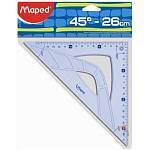 Треугольник Maped гибкий 60° гипотенуза 15 см 279410