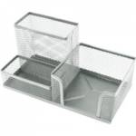 Подставка д/пишущих принадл. deVENTE 4104014 металл. серая