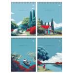 Блокнот А5 60 л. (спираль) BG Tranquility Б5гр60 06692 385092