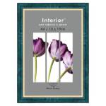 Фоторамка 10х15 Interior Office пластик малахит 585