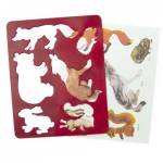 Трафарет "Лесные звери" ТТ93