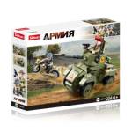 Конструктор SLUBAN Вторая мировая война Армия UK Брон.машина 154 дет. М38-В0710