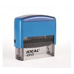 Оснастка для штампа 70х25 4915 IDEAL синяя 125430