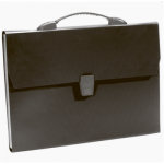 Портфель А4 deVente 3073411 с 13 отд. черный