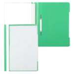 Папка - скоросшиватель А4 Бюрократ 816315 карман на лицев. стор. зеленый