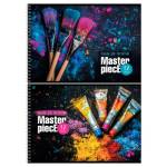 Альбом д\рис. 32 л. (спираль) БиДжи Шедевр мел.карт. АР4гр32 08635