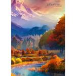 Ежедневник А5 Красивый вид С1375-100 7БЦ недатир.