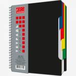 Тетрадь 120 л.(спираль) 170х203 с компл. разделителей 15с7/992708
