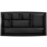 Подставка офисная СТАММ Field  черная ОР700