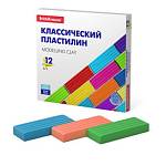 Пластилин 12 цв. ErichKrause Basic 192 гр 50558