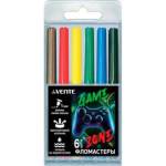 Фломастер 6 цв. deVENTE Gamer блистер 5080525