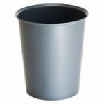Корзина для бумаг 14 л. СТАММ цельная КР56 серая
