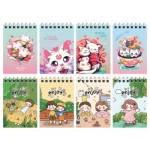 Блокнот А7 40 л. (спираль) БиДжи Anime style Б7гр40 12763