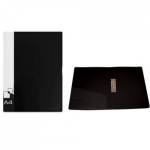 Папка с бок. зажимом Бюрократ с карман PZ07 816853 черный