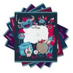 Тетрадь 12 л. (линия) ErichKrause Monsters MIX 60533