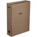 Короб архивный 75 мм OfficeSpace клапан бурый 264782 до 700 листов