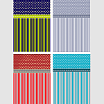 Пакет подарочный deVENTE 9041282 Dots&Lines (26*32 см)