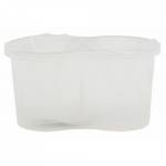 Стакан - непроливайка двойной Стандарт С-3465 прозрачный