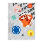 Тетрадь А4 80 л. (спираль) БиДжи Future girl тверд.обл. ТТ4гр80_лм_вл 11228