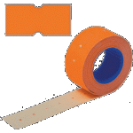 Ценник малый 21х12 оранжевый 600 шт. deVENTE 2061715