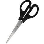 Ножницы 19 см НЖ-6759 прорез.кольца