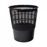 Корзина для бумаг 14 л. СТАММ сетка черная КР51