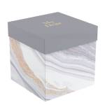 Коробка подарочная складная MESHU Marble (15*15*15см)  MS_62569