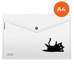 Папка - конверт А4 EK на кнопке Clear Cat 63500