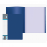 Папка с 20 карманами deVente 3101407 синяя