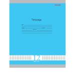 Тетрадь 12 л. (клетка) П-П Классика Fresh Line Голубика Т12-6000