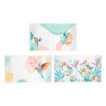 Набор обложек 210х350 для дневников и тетрадей 3 шт. Tropics ПВХ 180 мкм GLc_210.34(H)