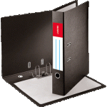 Папка - регистратор А3 75 мм deVENTE 3092800 верт. черный