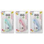 Корректирующая лента 5 мм х 12 м SANSON  М-4147 ассорти