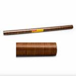 Пленка самоклеющаяся deVENTE 8117422 60х300 PVC 80 мкм темный орех в рулоне