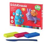 Пластилин 16 цв. ErichKrause Jolly Friends 288 гр 61348