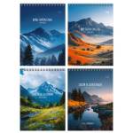 Блокнот А5 40 л. (спираль) BG Горы мотивации Б5гр40 06174 384167