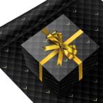 Упаковочная бумага 70х100 лист Черная 1509-2633