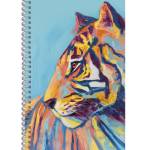 Тетрадь 100 л. А5 (спираль) К-Э Тигр линия ТС51005231