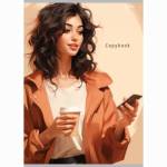 Тетрадь А4 96 л. (клетка) П-П Брюнетка с кофе Т96-2261 РАСПРОДАЖА