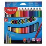 Карандаши цв. 24 цв. Maped Color Peps треуг. 183224