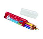 Карандаши цв. 10 цв. Faber-Castell  Grip FC112411 пласт. пенал