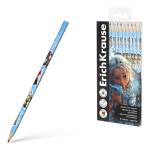 Карандаши цв. 12 цв. пластиковые EK Magic Pet трехгранные 62933