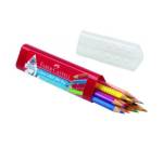 Карандаши цв. 10 цв. Faber-Castell  Grip FC112411 пласт. пенал