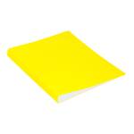 Папка с 20 карманами Бюрократ Double Neon DNE07V20LETT A4 пластик 0.7мм желтый 1131742