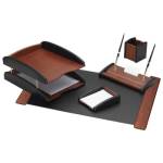 Набор настольный Good Sunrise RS5 M-3A(5 предметов) палисандр МДФ черный/коричневый 2000682